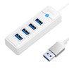 Orico 4-portni USB3.0 hub, bijeli (ORICO-PW4U-U3-015-WH-EP)