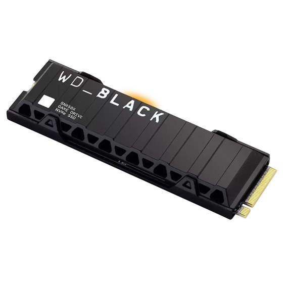 SSD 1TB WD Black SN850X w/ Heatsink Gaming NVMe M.2 PCIe Gen4 x4, WDS100T2XHE