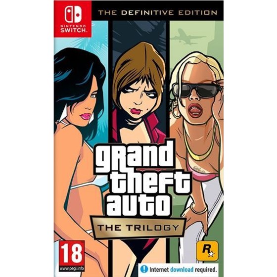 Nintendo Switch igra Grand Theft Auto: The Trilogy - Definitive Edition