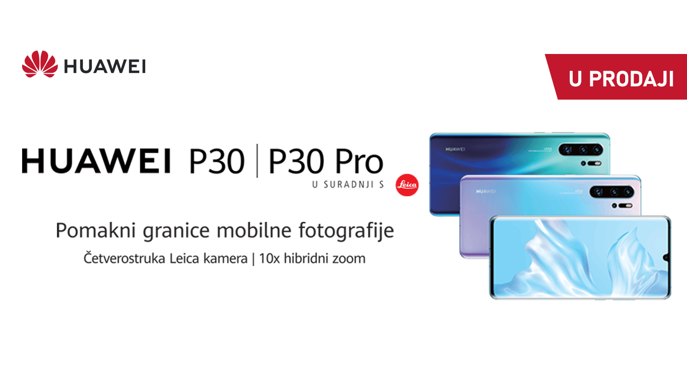 Huawei P30 - u prodaji!