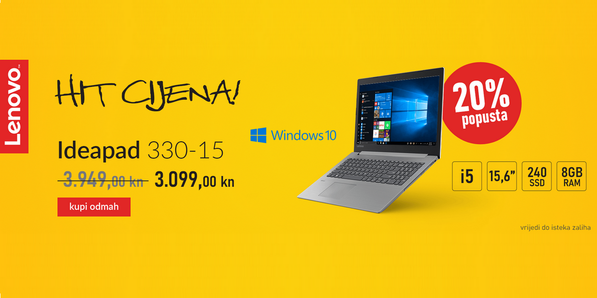 Hit cijena u poslovnici Lenovo Exclusive Store