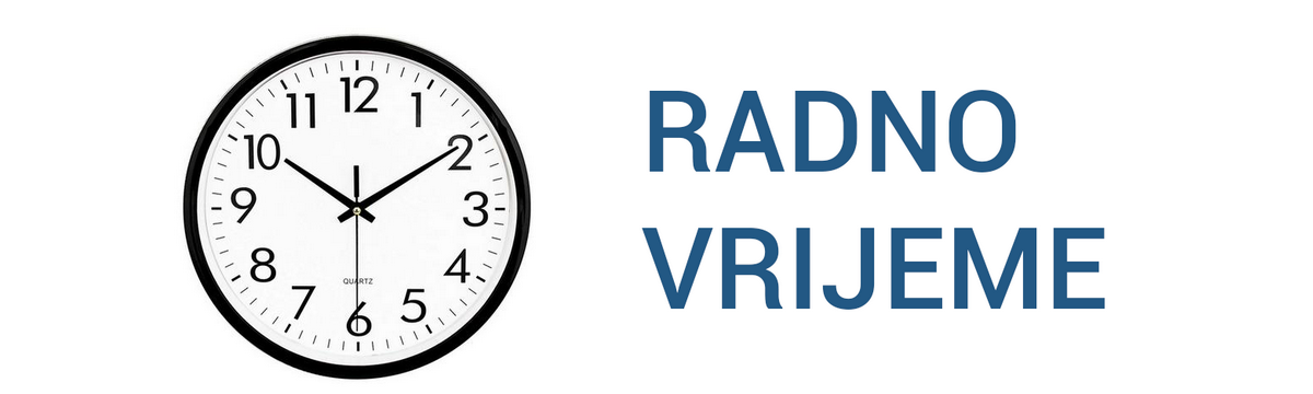 Radno vrijeme 1.11.2022