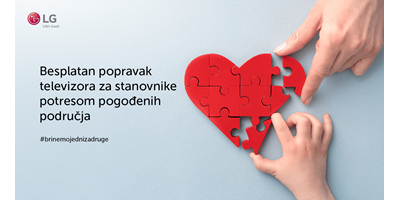 LG Hrvatska pomaže stradalnicima nedavnih potresa