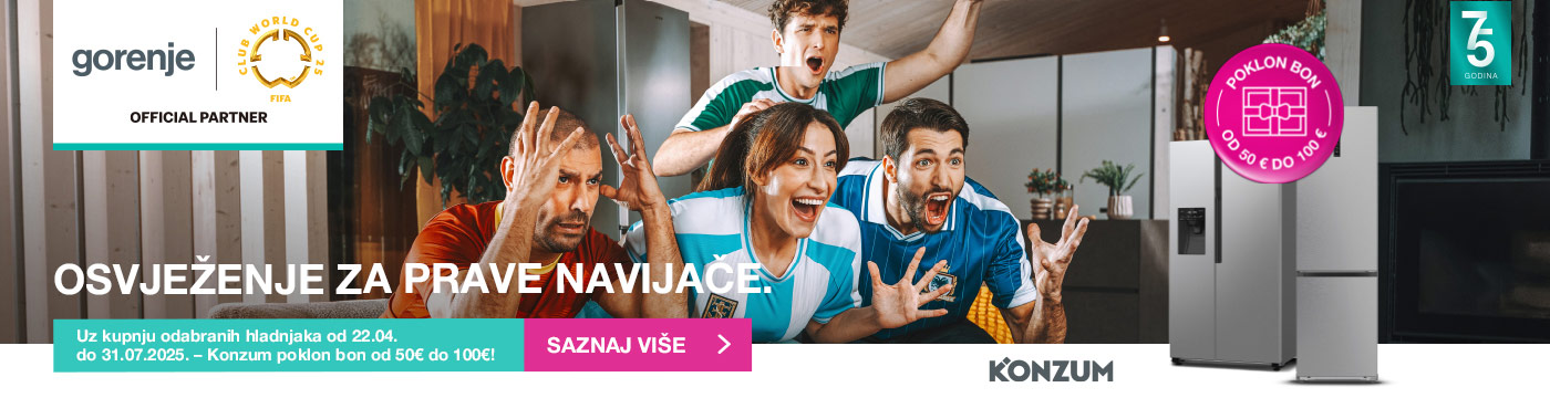 Gorenje hladnjak - poklon uz kupovinu