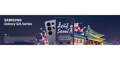 Osvoji put u Seoul uz Galaxy S26 seriju