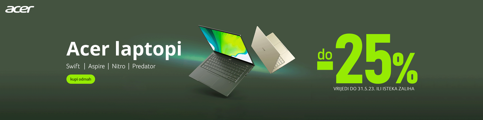 Acer popust do -25%