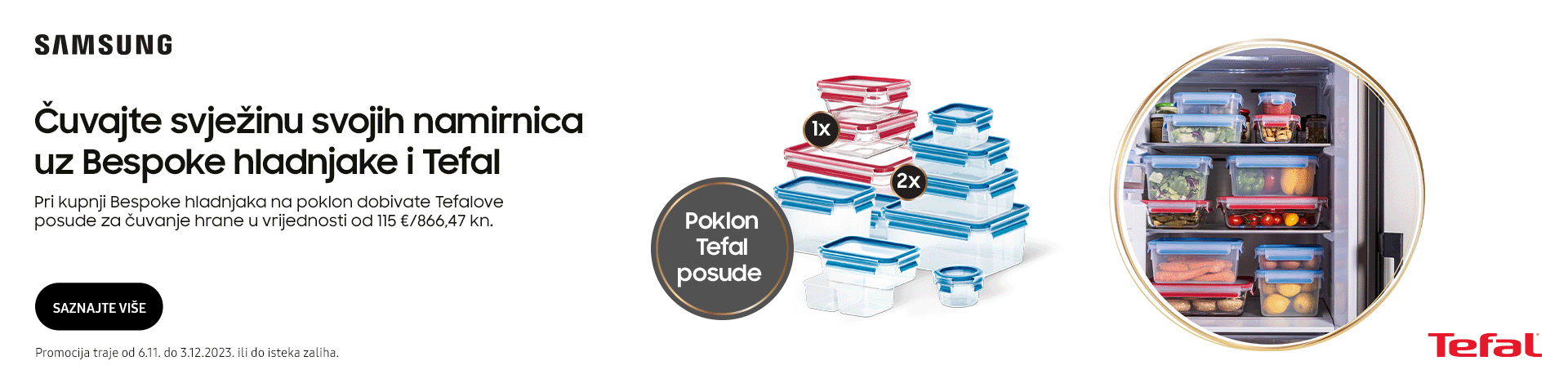 Poklon uz kupnju Bespoke hladnjaka