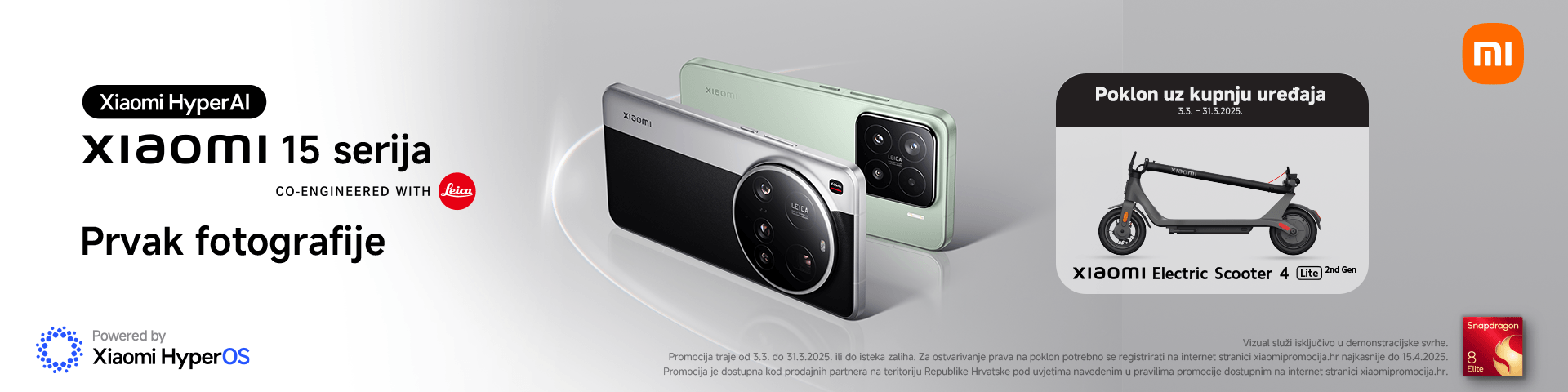 Xiaomi 15 + poklon