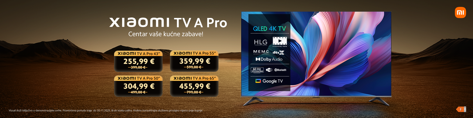 Xiaomi TV akcija