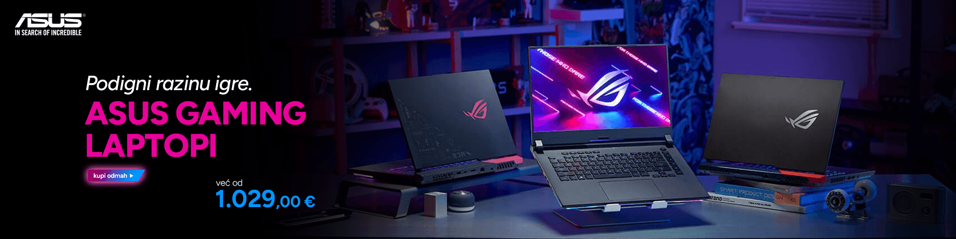Asus gaming laptopi
