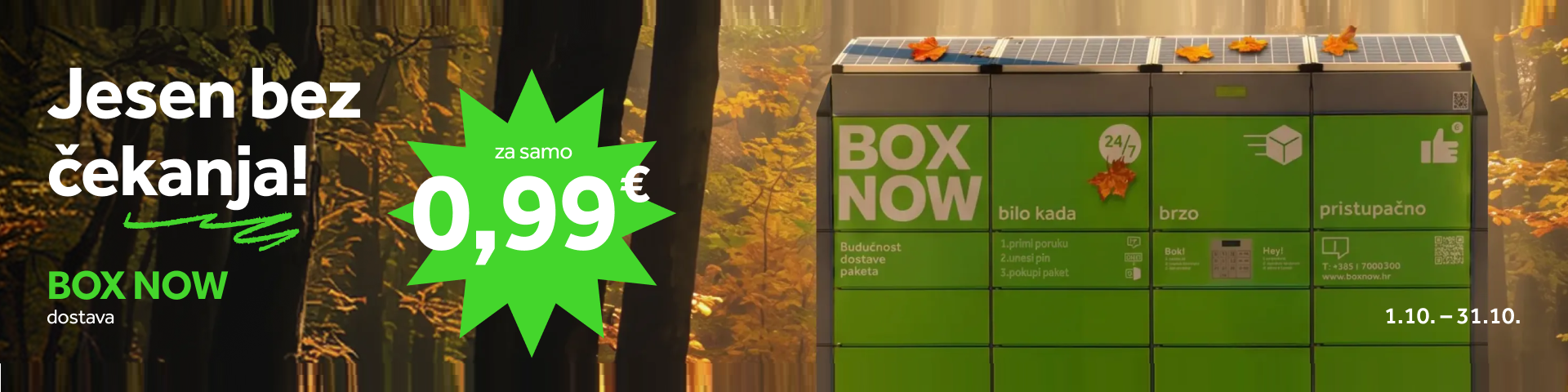 BOX NOW dostava na paketomat