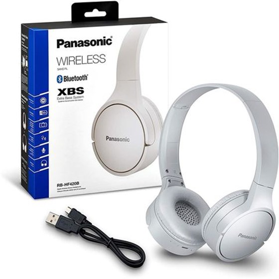 Slušalice Panasonic RB-HF420BE-W bijele, naglavne, BT P/N: RB-HF420BE-W