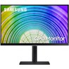 Monitor Samsung S60UA, 24" QHD, IPS, 75Hz 5ms, DP, HDMI, USB-C, USB, Pivot, AMD FreeSync, Crna, LS24A600UCUXEN