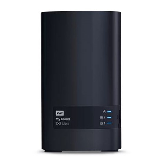NAS uređaj Western Digital My Cloud EX2 Ultra 0TB