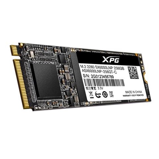 SSD 256GB Adata SX6000 Lite PCIe M.2 2280 NVMe P/N: ASX6000LNP-256GT-C