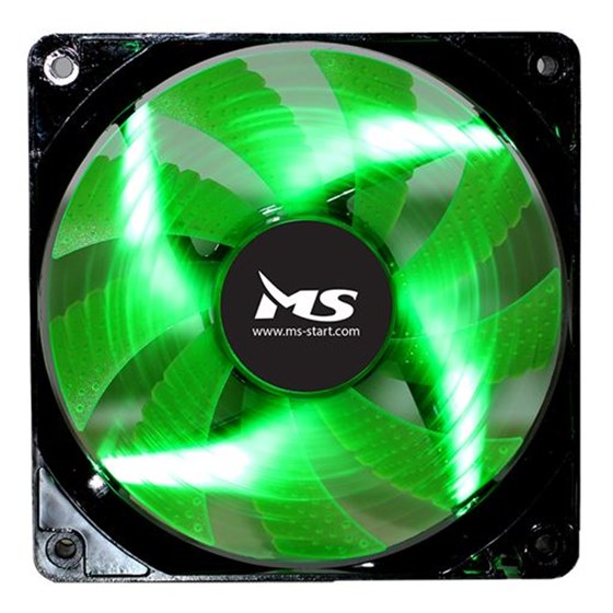 Ventilator MS Industrial PC COOL 12cm zeleni P/N: 0151206