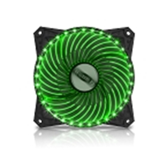 Ventilator MS Industrial PC FREEZE 33LED 12cm zeleni P/N: 0151442