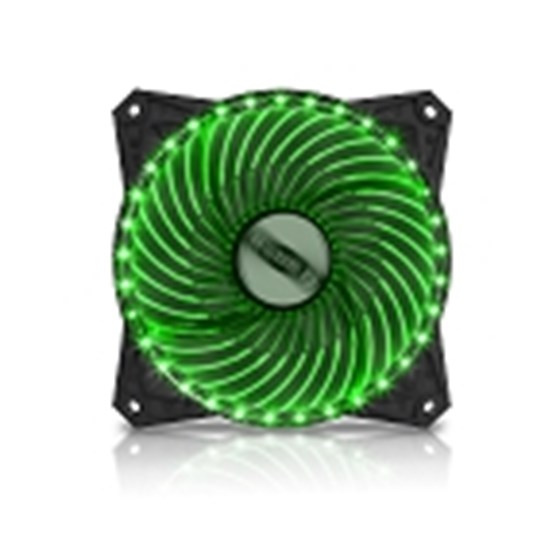Ventilator MS Industrial PC FREEZE 33LED 12cm zeleni P/N: 0151442 