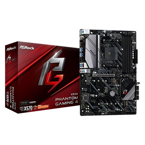 ASRock Main Board Desktop X570 PHANTOM GAMING 4