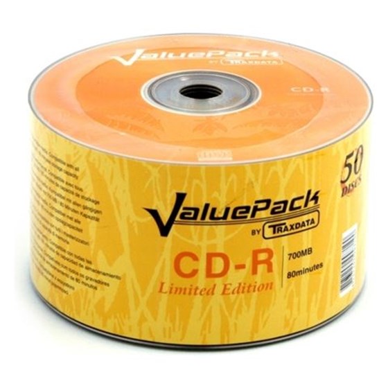 TRAXDATA OPTIČKI MEDIJ CD-R SPINDLE 50 VALUEPACK 0,0000000000 - Mikronis.hr