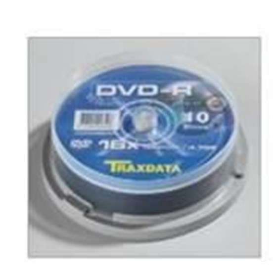 Medij Traxdata DVD-R 16x Cake 10 komada P/N: 907753ITRA001 