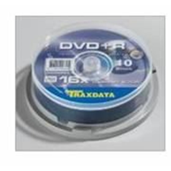 Medij Traxdata DVD+R 4.70GB 16x Spindle 10 kom P/N: 906753ITRA001 