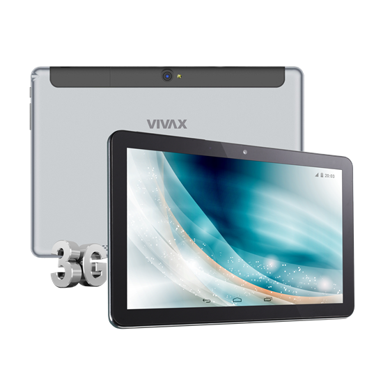 Tablet Vivax TPC-101 3G Quad Core 1.3 16GB 2GB RAM Android 6.0 10.1" IPS 1280x800 P/N: 02352644