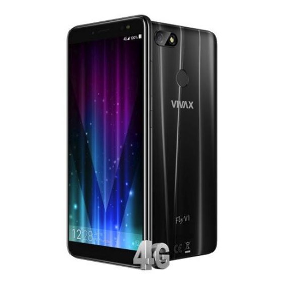 Smartphone Vivax Smart Fly V1 Crni MT6737 Quad Core 1.25GHz 3GB 32GB 5.47" Android 8.0 3G 4G WiFi Bluetooth 4.0 P/N: 02352682