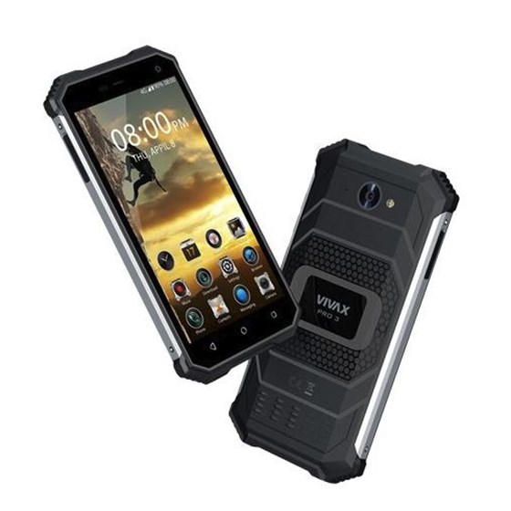Smartphone Vivax Smart Pro 3 Black MTK6739WW Quad Core 1.50GHz 2GB 16GB 5" Android 8.1 3G 4G WiFi Bluetooth 4.0 Dual Sim P/N: 02352756
