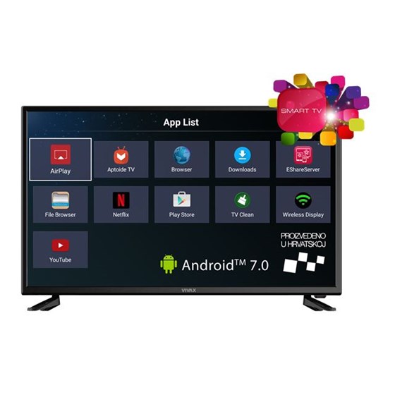 TV Vivax Imago LED TV-32LE78T2S2SM 32" 1366x768 3x HDMI  1x VGA 2x USB P/N: TV-32LE78T2S2SM