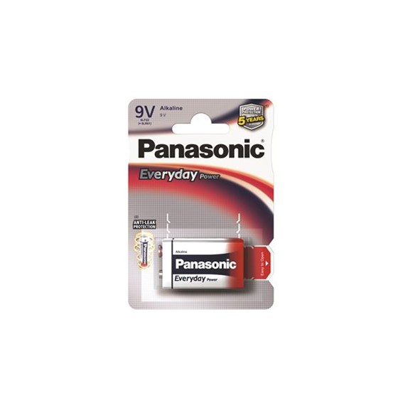 Baterije Panasonic Alkaline 9V P/N: 02390759 