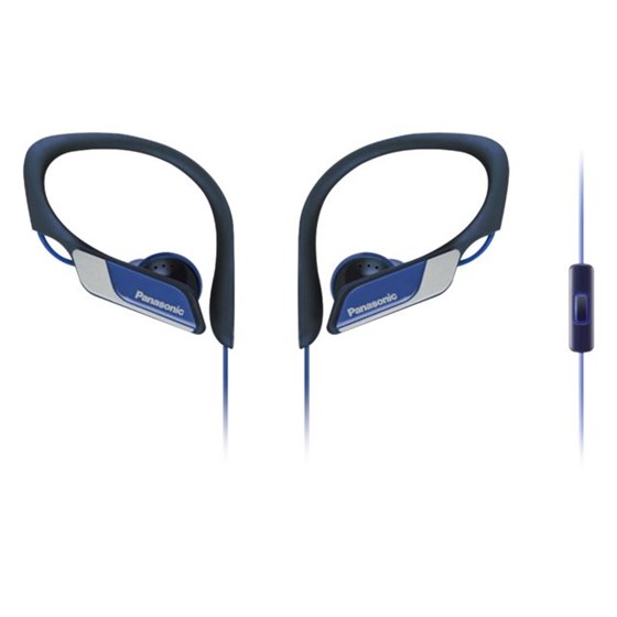 PANASONIC slušalice RP-HS35ME-A plave, in ear, mikrofon, sportske