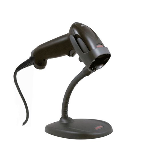 POS Bar kod čitač Honeywell 1250G-2USB-1 ručni USB Crni + stalak