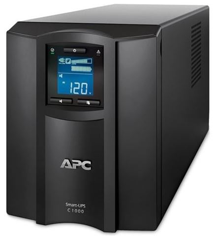 UPS APC Smart 1000VA/600W LCD 230V with SmartConnect P/N: SMC1000IC