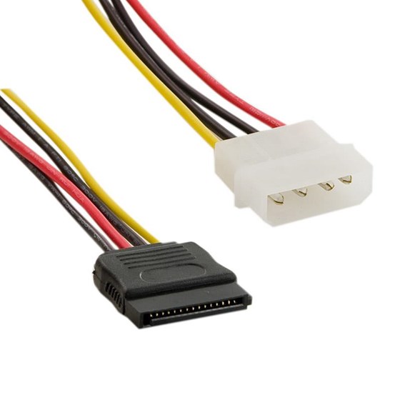 Adapter Molex F - SATA Power kabel 15cm P/N: 06857 