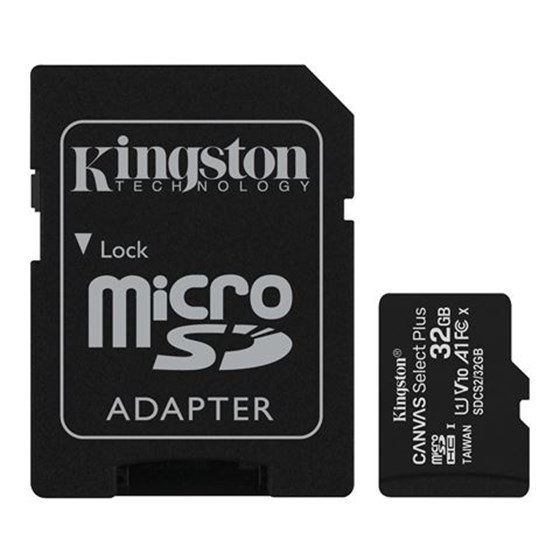 Memorija SD Micro Card 32GB Kingston Class 10 UHS-I Canvas Plus P/N: SDCS2/32GB