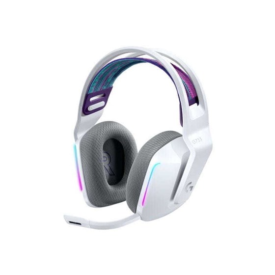 G733 LIGHTSPEED Wireless Gaming Headset, bijele