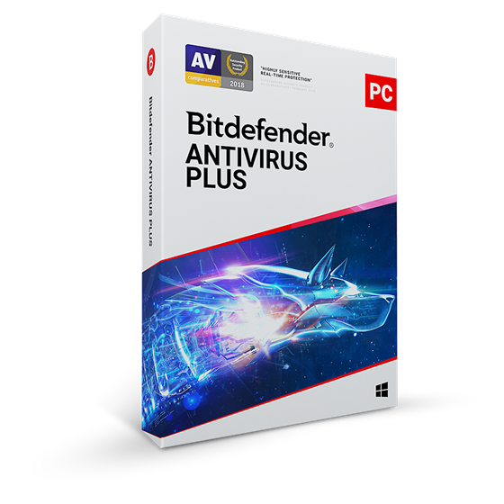 Bitdefender Antivirus Plus za 3 uređaja u trajanju od 1 godine