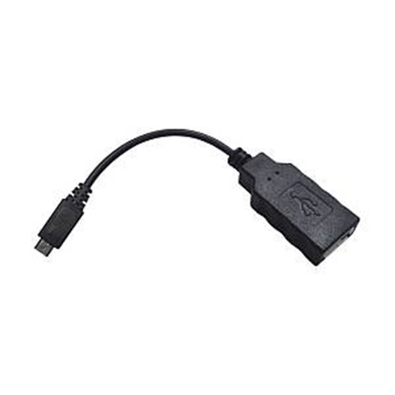 Kabel USB 2.0 Type-A OTG - microUSB Type-B 0.15m Roline P/N: 11.02.8311 