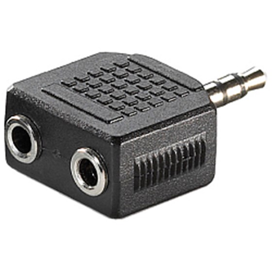 Adapter 3.5mm M - 2x 3.5mm F Roline P/N: 11.99.4440