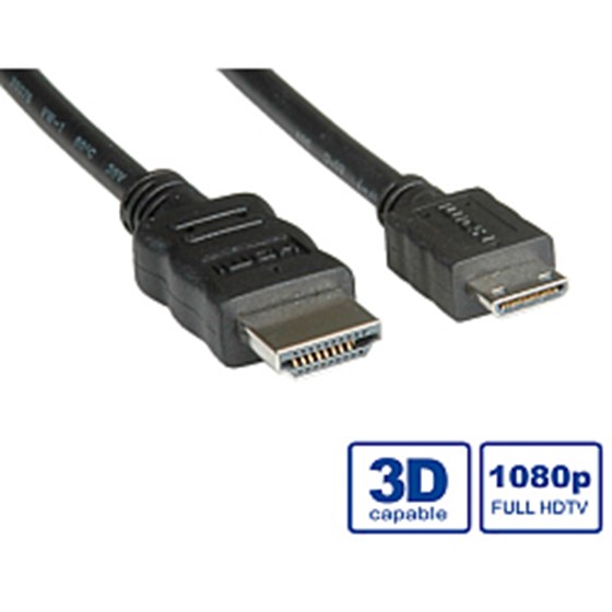 Kabel HDMI M - miniHDMI M 2m Roline P/N: 11.99.5580 