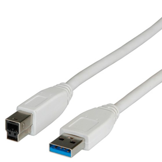 Kabel USB 3.0 Type-A - USB Type-B 1.8m Roline P/N: 11.99.8870 