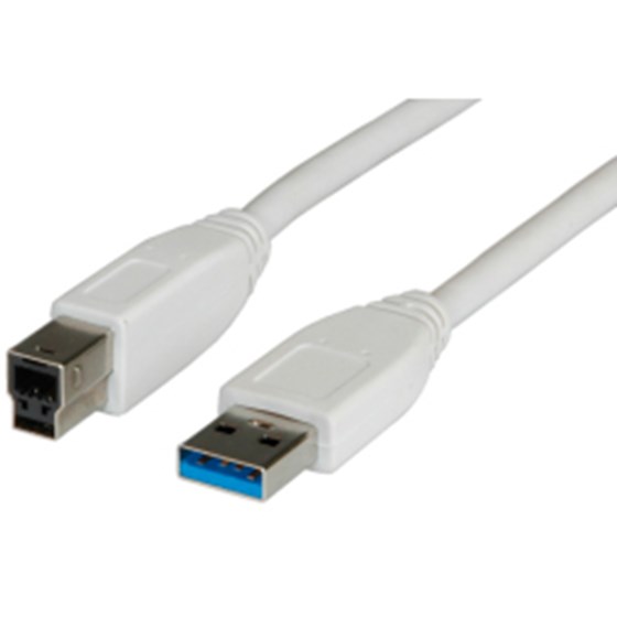 Kabel USB 3.0 Type-A M - USB 3.0 Type-B M 3.0m Roline (ČIŠĆENJE ZALIHA) P/N: 11.99.8871 