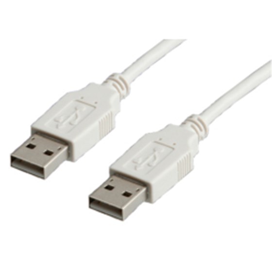Kabel USB 2.0 Type-A M - USB 2.0 Type-A M 0.8m Roline P/N:  11.99.8909 