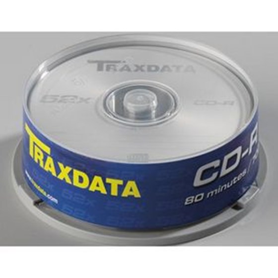 Medij Traxdata CD-R 700MB 80min 52x Spindle 25 kom P/N: 0230425