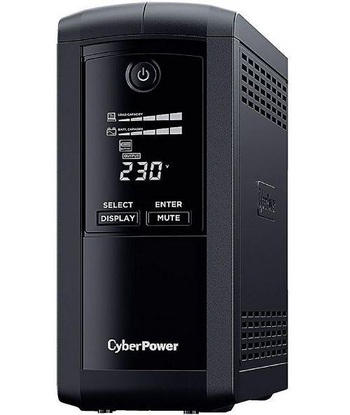 UPS CyberPower 1000VA/550W VP1000ELCD, Line interactive AVR, Schuko P/N: VP1000ELCD