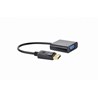 Adapter DisplayPort M - VGA F Gembird crni P/N: A-DPM-VGAF-02 