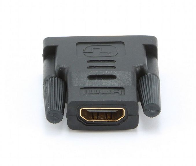 Adapter HDMI F - DVI M Gembird crni P/N: A-HDMI-DVI-2