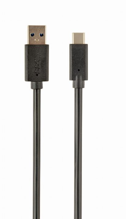 Kabel USB A 3.0 - USB C 1m Gembird crni P/N: CCP-USB3-AMCM-1M