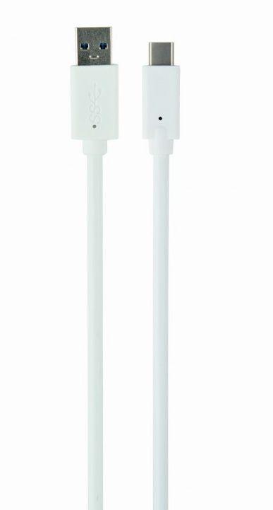 Kabel USB A 3.0 - USB C 1m Gembird bijeli P/N: CCP-USB3-AMCM-1M-W